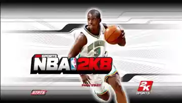 NBA 2K8 (USA) screen shot title